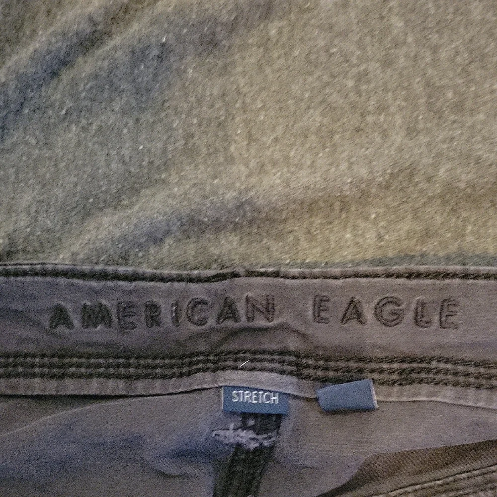 American Eagle Outfitters Women's Charcoal Ankle Jogger Pants - Picture 4 of 7